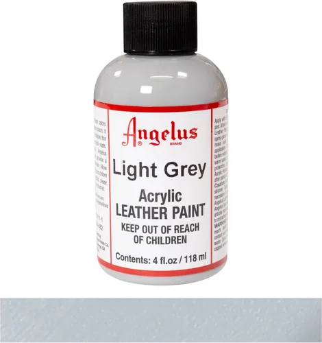 Miniatura 2 de Angelus - Pintura acrílica para cuero, 4 onzas, color gris
