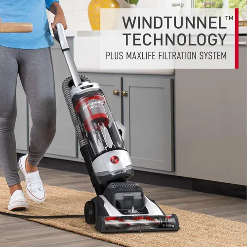 Miniatura 5 de Hoover MAXLife Elite - Aspiradora giratoria sin bolsa, aspiradora vertical, filtración de medios HEPA, sistema MAXLife, tecnología WindTunnel