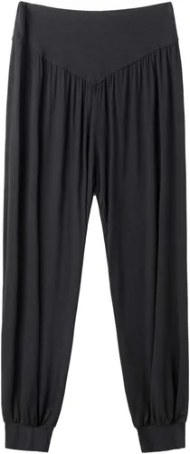Miniatura 97 de Pantalones de algodón modal para mujer de AvaCostume, pantalones suaves para practicar yoga o deportes.