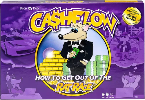 Miniatura 6 de Rich Dad Cashflow Juego de mesa How to Get Out of The Rat Race, versión para adultos y niños, divertidos y educativos juegos de aprendizaje