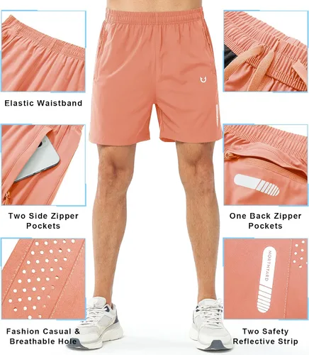 Miniatura 335 de NORTHYARD - Pantalones cortos deportivos para correr para hombres, ligeros, de secado rápido, 7, 5 o 9 pulgadas, para senderismo, deportes, gimnasio