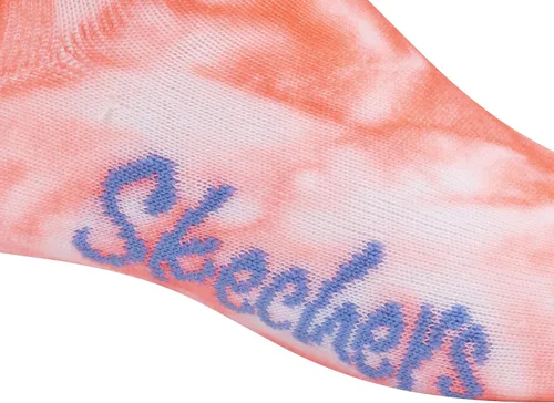 Miniatura 5 de Skechers Pack de 6 calcetines de corte bajo para niñas + 3 lazos para el cabello