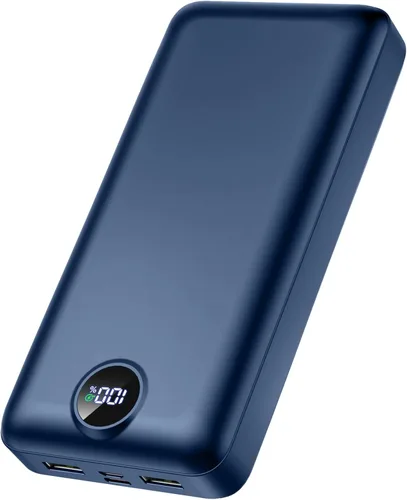 Miniatura 9 de Cargador portátil Banco de energía 50000mAh 22.5W Carga rápida USB C Batería externa Cargador de teléfono con pantalla digital 3 salidas y 2