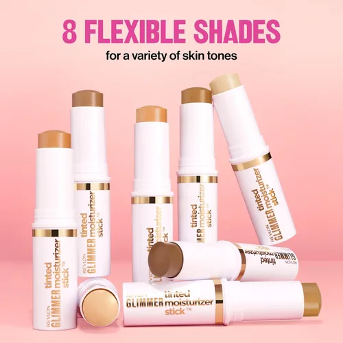 Miniatura 8 de Revlon Glimmer - Barra hidratante teñida para cara, cobertura ligera, maquillaje hidratante con infusión de cuidado de la piel, 140, 0.31 onzas