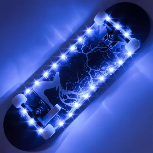 Miniatura 8 de LED Skateboard Light, Remote Control Skateboard Light, Longboard Light,Shortboard Light,16 Color Change by Yourself, Waterproof, Shockproof,Super