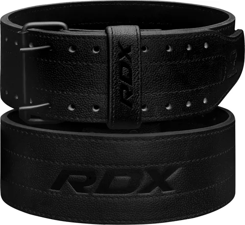 RDX - Cinturón de levantamiento de pesas IPF de 13 mm y 10 mm, cuero genuino de nivel de competición USAPL USPA e IPL, cinturón de 4" para gimnasio,