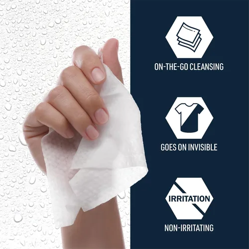 Miniatura 2 de Certain Dri Toallitas antitranspirantes para sudoración excesiva e hiperhidrosis – 72 horas de fuerza clínica protección contra olores
