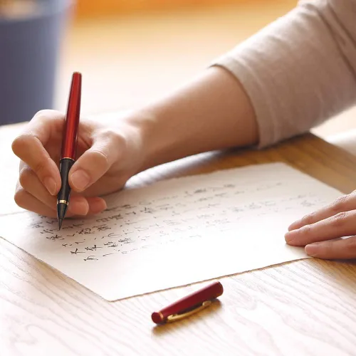 Miniatura 5 de Kuretake Puntas de repuesto para pluma estilográfica, cerdas naturales, punta de pincel flexible para letras, caligrafía, ilustración, arte