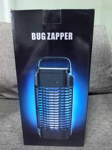 Miniatura 2 de Exterminador de insectos para exteriores e interiores, trampa eléctrica para mosquitos, trampa para moscas impermeable, matamoscas para el hogar