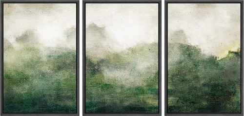 Miniatura 10 de SIGNFORD Impresión en Lienzo Enmarcado Conjunto de Arte de Pared Arte Abstracto Terroso en Tonos Marrón Profundo y Beige Arte Moderno Decorativo