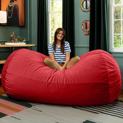 Miniatura 14 de Puff/tumbona gigante Saxx de la marca Jaxx, Camel