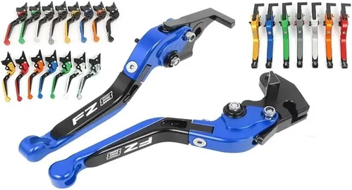 Miniatura 2 de Moto Handle Clutch Brake Lever For YA&MA&HA FZ8 FZ-8 2011 2012 2013 2014 2015 2016-2020 Motorcycle Adjustable Folding Extendable Brake Clutch Levers