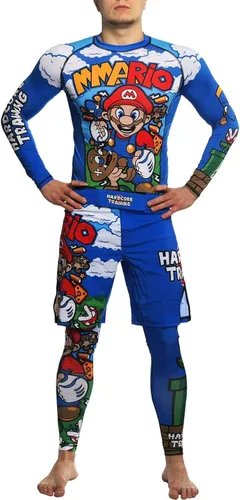 Miniatura 6 de Hardcore Training MMArio - Pantalones cortos de combate para artes marciales mixtas y artes marciales mixtas