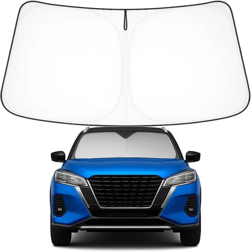 Miniatura 13 de Proadsy Parasol para parabrisas actualizado 2025, ajuste personalizado Dodge RAM 1500 2Dr 2019-2024 2025, 4 capas, plegable, protector de parasol