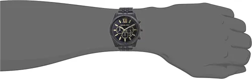 Miniatura 6 de Michael Kors - Reloj cronógrafo Lexington de acero inoxidable