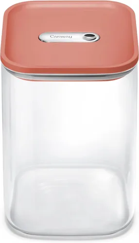 Miniatura 8 de Caraway 1 qt de vidrio Contenedor hermético de almacenamiento de alimentos con tapa – Contenedor de almacenamiento de cocina sin tóxicos, sin BPA