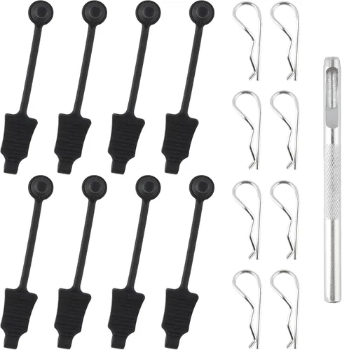 Miniatura 11 de Clips para el cuerpo de autos a control remoto con lengüetas de tracción para camiones universales de control remoto 1:12 1:14 1:16 y 1 perforador