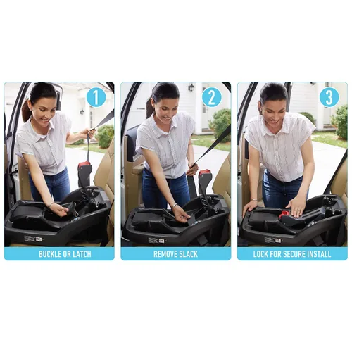 Miniatura 9 de Graco SnugRide SnugLock - Base para asiento de automóvil infantil Negro