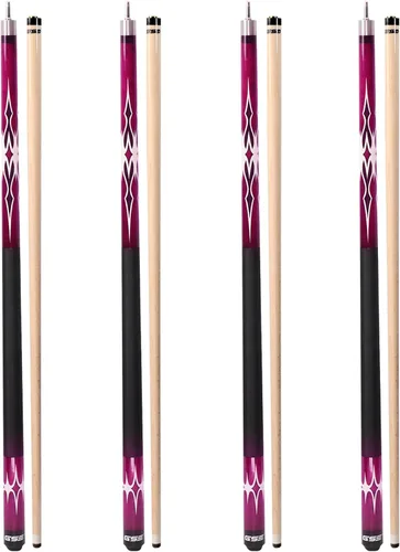 Miniatura 12 de GSE Games & Sports Expert 58" 2-Piece Canadian Maple Hardwood Billiard Pool Cue Sticks for Men/Women, House or Commercial/Bar Use