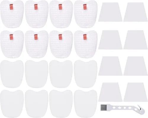 Miniatura 7 de Leadaybetter 8 prefiltros (4 espuma + 4 fieltro) y 4 postfiltros para Shark Rocket Zero-M Ultra-Light Cable Stick HV345 ZS350 ZS350C ZS351 ZS351C