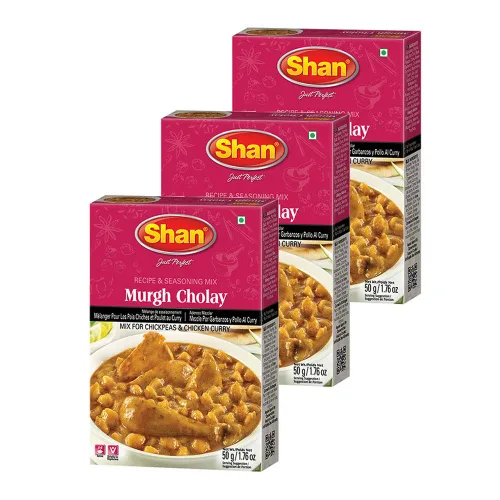 Miniatura 30 de Shan Korma Recipe and Seasoning Mix 1.76 oz (50g) - Spice Powder for Traditional Meat in Yogurt Sauce - Suitable for Vegetarians - Airtight Bag in a