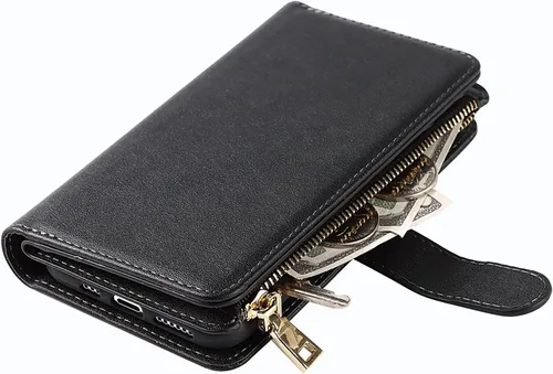 Miniatura 4 de Funda para iPhone 11 para mujer, funda para iPhone 11 con soporte para tarjetas, funda cruzada con tarjeteros y ranuras para tarjetas de crédito