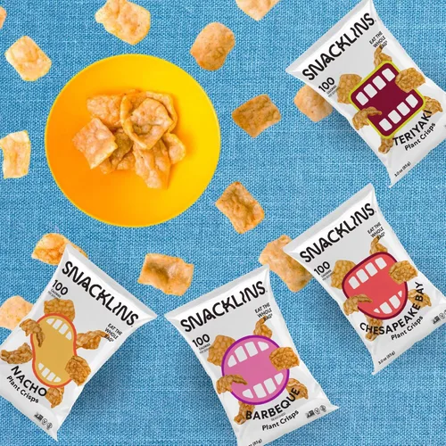 Miniatura 6 de SNACKLINS Patatas fritas a base de plantas Snacks saludables veganos Sin gluten, sin granos, sin azúcar, sin calorías, 100% Kosher para Pascua