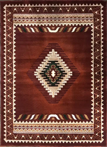 Miniatura 75 de Kingdom South West - Alfombra ovalada de nativos americanos, diseño bereber beige, D143 (3 pies x 4 pies 7 pulgadas, ovalada)