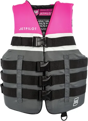 Miniatura 11 de Jet Pilot S1 - Chaleco de nailon CGA Wakeboard para hombre Neón