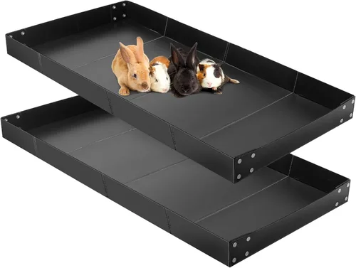 Miniatura 8 de Wenqik 2 Piezas Forro para Jaula de Cobayas Forro de Plástico Corrugado para Jaula Base Tamaño de Panel 2 x 4 Forro Inferior para Jaula de Cobayas