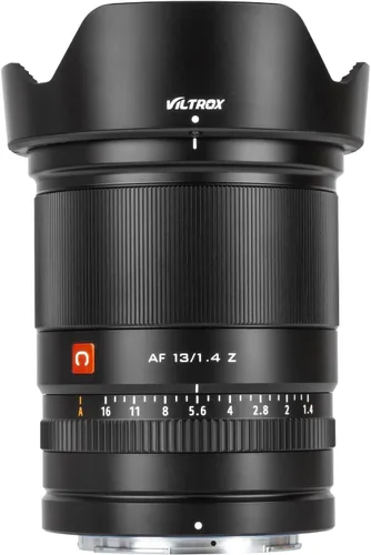 VILTROX 13mm f1.4 F/1.4 Lente de Montura Z, Lente Prima Gran Angular Aps-C para Cámara de Montura Z Nikon Z5/Z50/Z6/Z6II/Z7/Z7II/ZFC/Z30/Z9