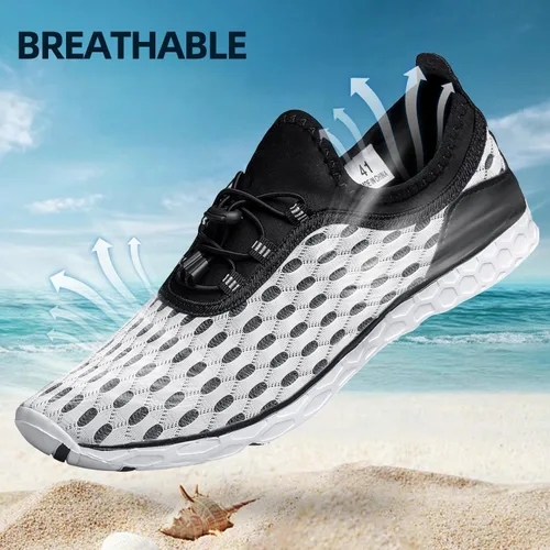 Miniatura 4 de DOUSSPRT Zapatos acuáticos deportivos de secado rápido para mujer
