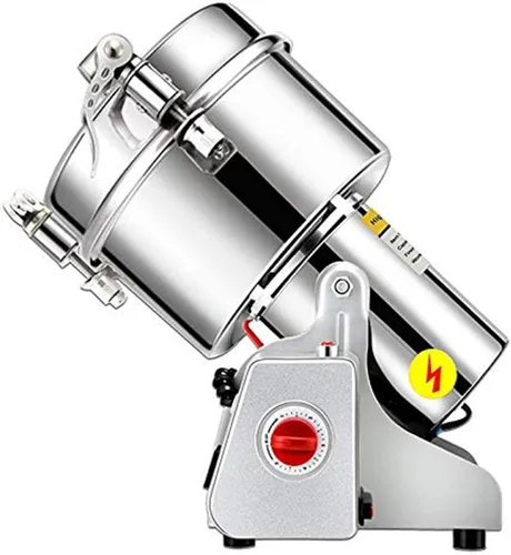 CGOLDENWALL 52.91 oz de acero inoxidable de alta velocidad molino molino familia molino medicial hierba molinillo pulverizador (110V)