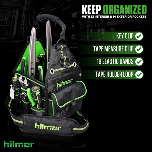 Miniatura 3 de hilmor Bolsa de mano HVAC/R con luz portátil y herramienta de corte de conductos