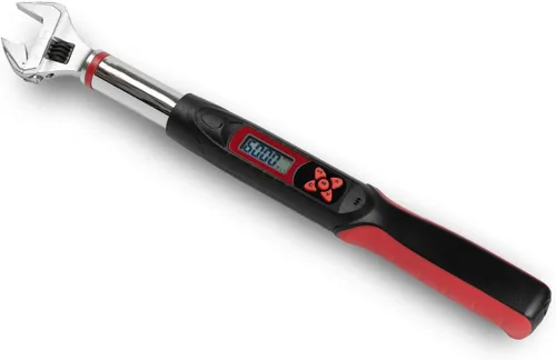 Miniatura 7 de Llave dinamométrica digital de 1/2 pulgada Tapha Tools, rango de torque 7.4-147.5 ft-lb (10-200 N-m), precisión ±2%, notificación LED y timbre