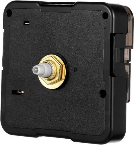 ULTNICE Movimiento de reloj de pared de cuarzo, mecanismo de reemplazo para reloj de pared, diseño silencioso, 2.2 pulgadas, sin batería