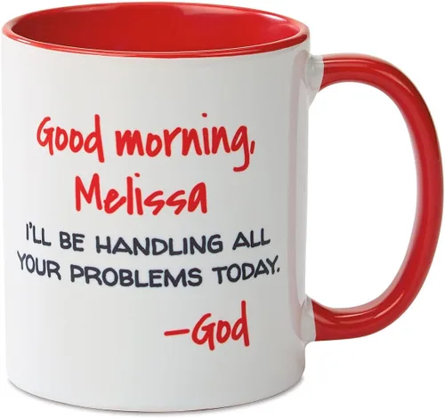 Miniatura 12 de Current Taza de café de cerámica personalizada con prescripción, tamaño grande de 11 onzas, tazas divertidas y novedosas, para añadir un nombre