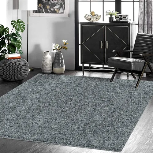 Miniatura 16 de Fashionwu Alfombra grande de 8 x 10 pies, para dormitorio, oficina, moderna, elegante, de hilo teñido, de alta resistencia, calidad de hotel