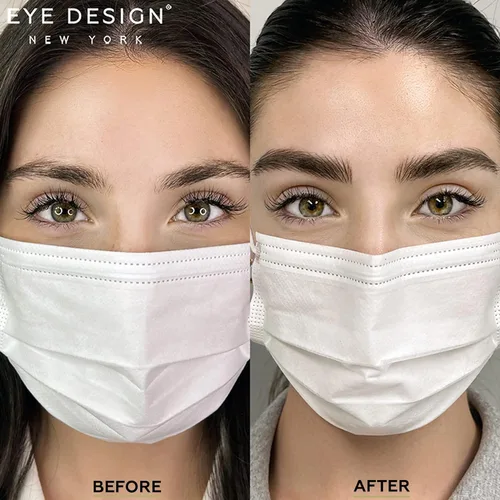 Miniatura 5 de Eye Design® - Tinta cosmética Microblading, pigmento profesional para cejas para maquillaje de cejas Microblading, los colores curan fieles al tono