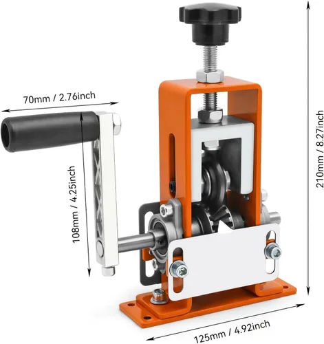 Miniatura 4 de Máquina Manual de Pelado de Alambre Calibre de Alambre 0.06-1 pulgadas, Máquina Peladora de Alambre de Cobre para Desguace, Herramienta Peladora