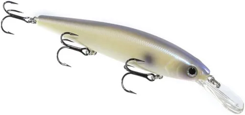 Miniatura 25 de Strike King KVD Jerkbait profundo señuelo de pesca de 3 ganchos, 3/5 onzas, 4.75 pulgadas Sexy Shad