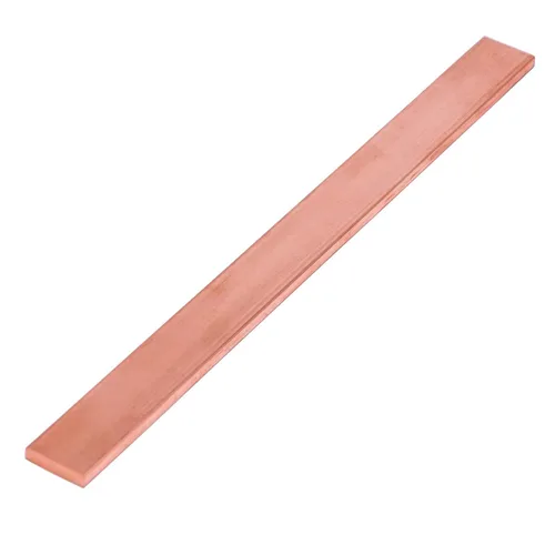 Miniatura 8 de Barra plana de cobre 110 de 1/4 "x 1" x 12" de largo, 0.236 in x 0.984 in x 12.008 in de cobre
