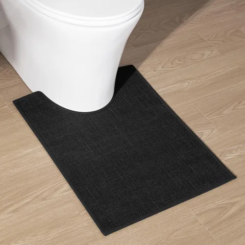 Miniatura 13 de chakme Alfombras de Baño 24x17, Alfombra de Baño Ultra Delgada Antideslizante Pequeña de Secado Rápido Absorbente para Piso de Baño