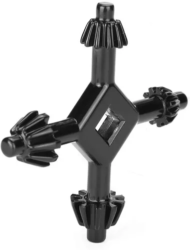 Miniatura 6 de 4 en 1 Taladros Chuck Key 4 Way Multifuncional Acero Fit Handheld Universal Chuck Key Herramienta de perforación eléctrica para la mayoría
