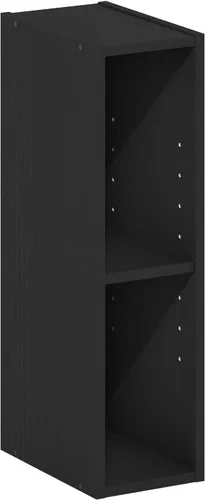 Miniatura 4 de Furinno Fulda Estantería de Libros, Estantería Estrecha de 2 Niveles, Librero con Estante de Almacenamiento de 6 Pulgadas de Ancho, 9.3 x 5.9 x 21.2