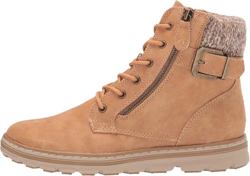 Miniatura 8 de CLIFFS BY WHITE MOUNTAIN Zapatos Kelsie - Botines para mujer con cordones, Blanco