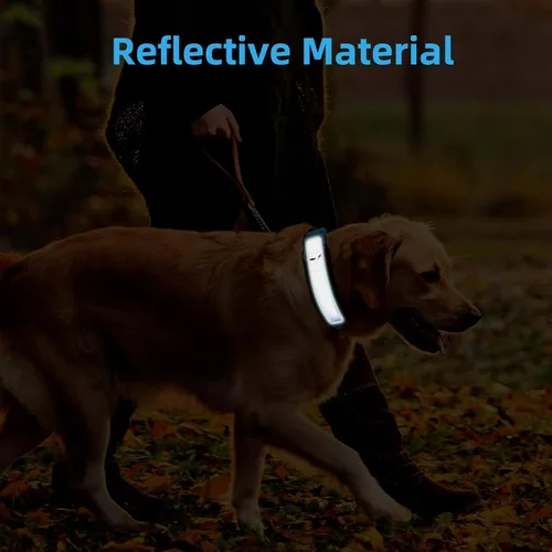Miniatura 4 de Collar de perro personalizado, collar de identificación personalizado con nombre de mascota y número de teléfono, collar de nailon reflectante