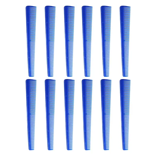 Styling Gear #131 - Juego de 12 peines cónicos para corte de pelo, trenzados flexibles, ideales para peluqueros y estilistas para hombres y mujeres