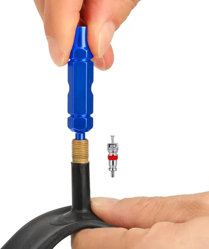 Miniatura 4 de Herramienta de extracción de núcleo de válvula para válvulas Schrader y Presta, perfecta para bicicleta de montaña y bicicleta de carretera