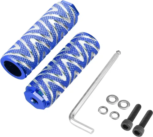 Miniatura 7 de AOVOpro - Juego de 2 clavijas de repuesto para scooter eléctrico, aleación de aluminio, antideslizantes, para Xiaomi M365 Pro, AOVOpro, scooter Rojo